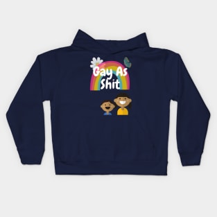 Gay As Sh*t Kids Hoodie